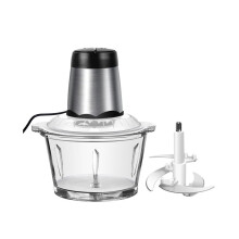 Electric meat grinder, food processor, mixer, small chopper for kitchen helpers, food preparation tools, EU plug