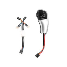 Daumenschaltknauf für 3er BMW E90 E91 E92 E93 (2006–2012), Interieurleisten, silber
