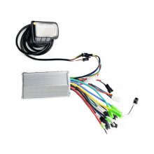 E-Bike-Controller-Kit, Zubehör für Elektrofahrräder und E-Scooter, bürstenloser Motor, LCD-Display,