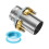 Stainless steel pipe fitting extension set with locking nut, nut and washer 1
