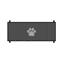 Retractable mesh barriers for doors, pet barriers, portable, foldable, for dogs, D0LD, 180 x 78 cm