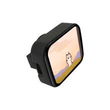 ESP32 C3 Fernseher mit BatBOX LVGL Astronautenuhr mit Summer, 1,69 Zoll LCD-Touchscreen-Display, ST7789