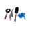 Bicycle brush, bicycle flywheel cleaning tool set, red 1