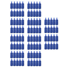Fish container mineral bubble air stone, 100 pieces, blue