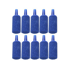 Fish container mineral bubble air stone, 60 pieces, blue