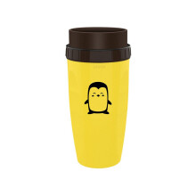 French Twist Becher, Becher für Kaltgetränke, Kaffee und Saft, Tragbare Kunststoffisolierung, Kaffeebecher