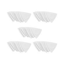 Púas triangulares Flanger de 50 piezas, 1,0 0,75 0,5 mm de grosor, fabricadas en PC + ABS, antideslizantes,