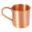4x ren koppar Moscow Mule-mugg solid slät utan innerfoder för cocktail, kaffe, öl, mjölk, vatten, kopp, 2