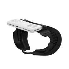 For Quest3 Fan Mask, Widened, Sweatproof, Heat-Dissipating, Breathable and Comfortable VR Glasses, Ice Silk Mask