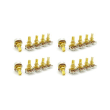 Gitarrenpotentiometer mit Lautstärke- und Klangregelung, A500K Kegelpotentiometer mit geteilter Achse,