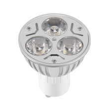 GU10-Lampe mit 3 warmweißen LEDs, 3 W 5 W 12 V