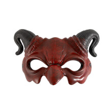 Halloween Carnival Party PU Foam Half Face Sheep Mask Cosplay Dance Performance Props