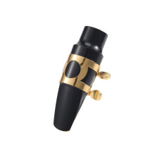 Hochwertiges, neues klassisches Altsaxophon-Mundstück in Schwarz für professionelles, preiswertes und