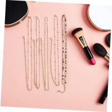 3-teiliges Set Damen-Metallkettengürtel-Kombination für modische Party- und Strandoutfits mit Strass-Bauchschmuck