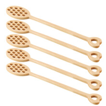Holzrührlöffel H-Oney Spoon Honeycomb, Honiglöffel, Rührstablöffel, Handmixer C