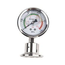 Industrial membrane pressure seal, outer diameter, Tri-Clamp, stainless steel, 0.1-6 MPa, for water treatment and cheese production (0-0.25 MPa)