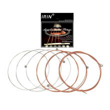 IRIN A108 6 Pieces / Set Acoustic Flok Guitar String 009-045 Inch 6 String Guitar Parts Accessories