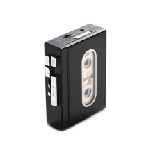 Kassettenrekorder mit vollem Stereoklang, USB-Anschluss, 5 V, 128 kbps, USB 2.0, binauralem Kassettenrekorder