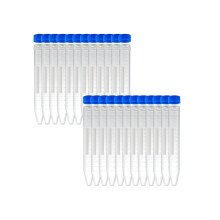 Conical centrifuge tubes 15 ml, 100 pieces; Sterile plastic test tubes with screw cap, polypropylene container