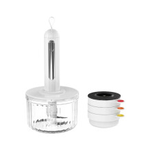 Food processor, small food processor and meat grinder - compact design for food preparation, baby food, dishwasher safe