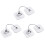 Refrigerator lock, freezer lock with child safety key, 3 locks for locking refrigerators 1
