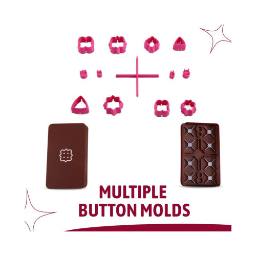 Buttons Toolkit Set - Effortlessly Create Perfectly Centered Buttons, Toolkit for Symmetrical Design, 1