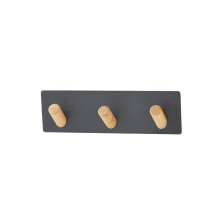 Magnetische Haken, magnetische Garderobe mit 3 Haken für den Innen- und Außenbereich, Küche, Schlüsselhalter,