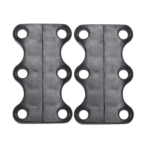 Magnetic shoe closure, quick lace closure, 1 pair (black)
