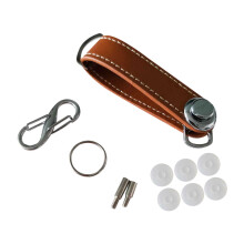 Modische Autoschlüsseltasche, Etui, Schlüsselanhänger, Schlüsselring, Schlüsselorganizer, Leder-Schlüsselring