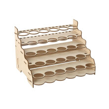 Modellfarben-Organizer, einfacher, mehrschichtiger, filigraner und praktischer Farbhalter, DIY-Pigmentregal