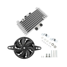 Motorölkühler-Lüfter aus Aluminium, 125 ml, universell für Motorräder, Dirtbikes und ATVs