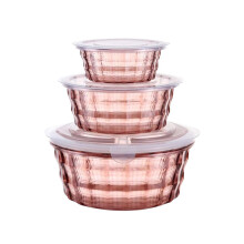 Plastic fruit crate, fruit container with terrine tray, transparent plastic container, plastic container,