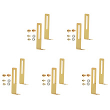 Befestigungsschrauben für Schlagbretthalterungen für E-Gitarren (10er-Pack) (Gold)