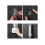 5X Disposable Cup Holder Automatic Cup Remover Cardboard Cup Holder Water Cup Wall Storage 4
