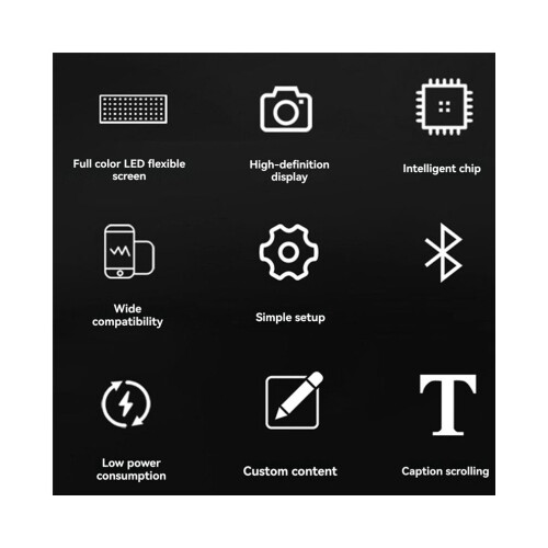 DIY-LED-Lichtdisplay-Matrix-Hut mit App-Steuerung – Baseballkappe 1
