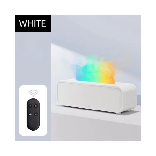7-color light simulation, flame aromatherapy machine, remote control, timer, silent humidification, perfume diffuser for home use, B 1