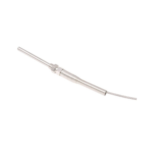 8X 0-400C Pt100 Type 5mm x 50mm Temperature Controller Thermocouple Sensor 2 Meters 1
