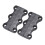 Magnetic shoe closure, quick lace closure, 1 pair (black) 3