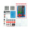 Pixel game console production kit, retro classic game console, DIY soldering training kit, A 4