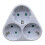 3-way Eu Socket, Διανομέας Υποδοχών, Λωρίδα Υποδοχών, Πολλαπλή Υποδοχή De 1
