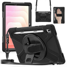 TKdaddy Θήκη TPU Σιλικόνης για Samsung Galaxy Tab S11, Μαύρη