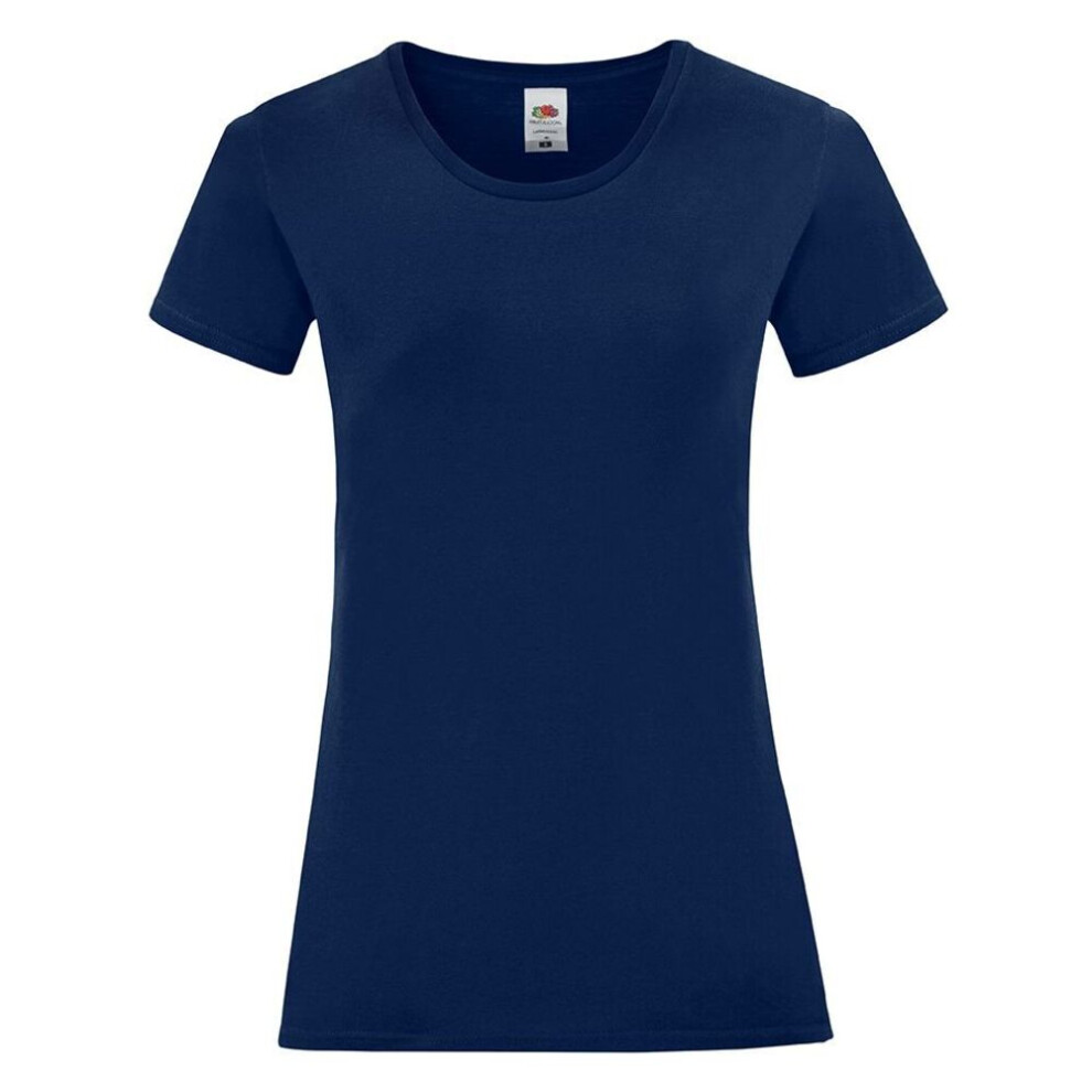 Fruit Of The Loom (Xl, Navy) Womens/Ladies Iconic 150 T-Shirt