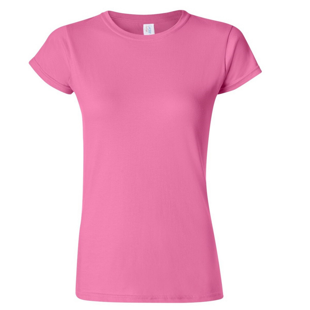 Gildan (2Xl, Azalea) Ladies Soft Style Short Sleeve T-Shirt