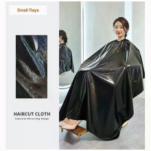 (Small Rays-Normal) Waterproof Coating Dyeing Hair Capes Salon Hairdressing Cape Antifouling Hairstyling Customer Apron Glossy Cloth Gown 1737