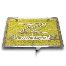 (Golden) For Kawasaki Z1000 Z1000SX Z800 Z750 ZR1000F ZR1000G Ninja1000 Motorcycle Radiator Guard Cover Protector Grille Accessories