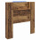 VidaXL vidaXL Storage Headboard with LED Old Wood Engineered Wood 2
