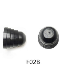 (2PCS F02B) 2PCS Car Led Headlight Bulb Waterproof Dust Cover Headlight Lamp Rubber Dust Cover Car Motorcycle Adjustable Size