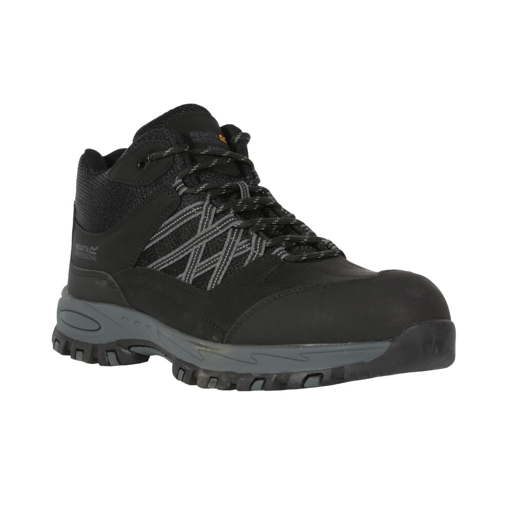 (6 Uk, Black/Granite) Regatta Professional Mens Safety Shoes 5059958723962
