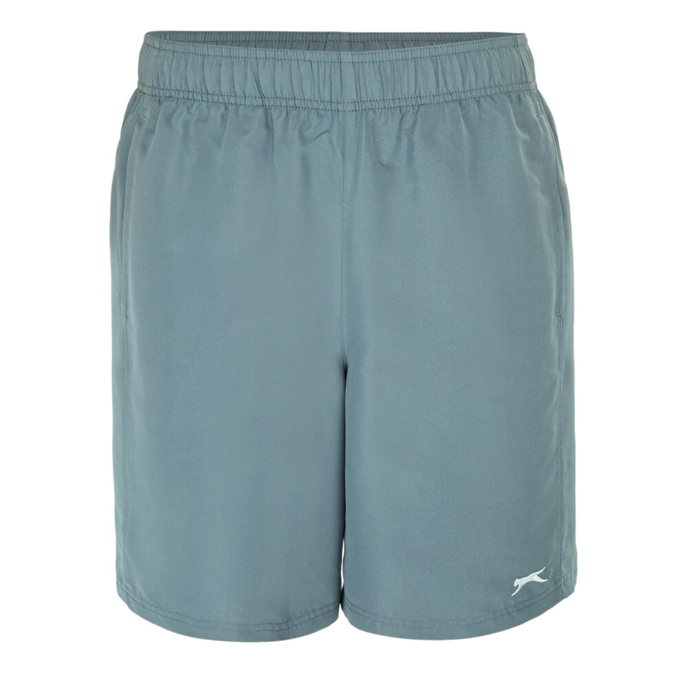 Slazenger (3Xl, Slate Blue) Mens Logo Shorts