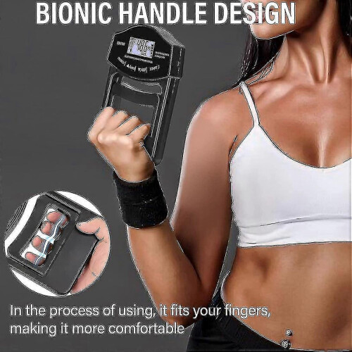 Grip Strength Tester, 396lbs/180kg Digital Hand Dynamometer Grip Strength Meter Usb Lcd Screen Hand Grip Dynamometer 1